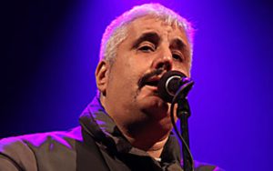 Pino Daniele durante un concerto nel 2009 (Wikipedia Famiglia Iaconianni) (1)