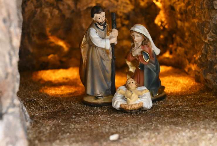 Presepe in miniatura