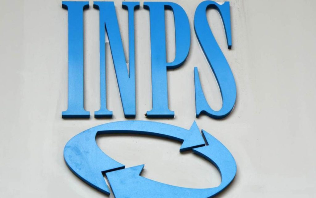 Illustrazione del logo dell'INPS su uno sfondo grigio (Depositphotos)